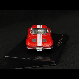 Chevrolet Corvette C2 Stingray 1963 Rot / Weiß 1/43 Ixo CLC479 Chevrolet Corvette C2 Stingray 1963 Rot / Weiß 1/43 Ixo CLC479