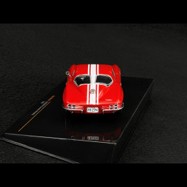Chevrolet Corvette C2 Stingray 1963 Rot / Weiß 1/43 Ixo CLC479 Chevrolet Corvette C2 Stingray 1963 Rot / Weiß 1/43 Ixo CLC479