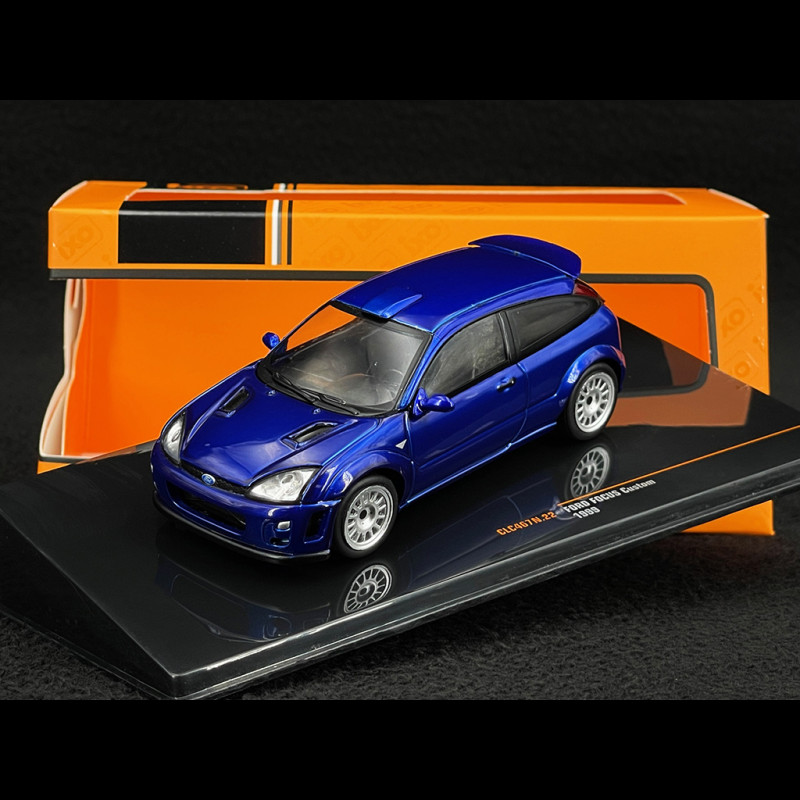 Ford Focus RS 1999 Blau Metallic 1/43 Ixo CLC467 Ford Focus RS 1999 Blau Metallic 1/43 Ixo CLC467