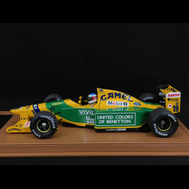Michael Schumacher Benetton Ford B192 n° 19 Sieger GP Belgien 1992 F1 Mit Figur 1/18 Tecnomodel TMD18-404A Michael Schumacher Benetton Ford B192 n° 19 Sieger GP Belgien 1992 F1 Mit Figur 1/18 Tecnomodel TMD18-404A