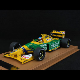 Michael Schumacher Benetton Ford B192 n° 19 Sieger GP Belgien 1992 F1 Mit Figur 1/18 Tecnomodel TMD18-404A Michael Schumacher Benetton Ford B192 n° 19 Sieger GP Belgien 1992 F1 Mit Figur 1/18 Tecnomodel TMD18-404A