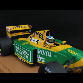 Michael Schumacher Benetton Ford B192 n° 19 Sieger GP Belgien 1992 F1 Mit Figur 1/18 Tecnomodel TMD18-404A Michael Schumacher Benetton Ford B192 n° 19 Sieger GP Belgien 1992 F1 Mit Figur 1/18 Tecnomodel TMD18-404A