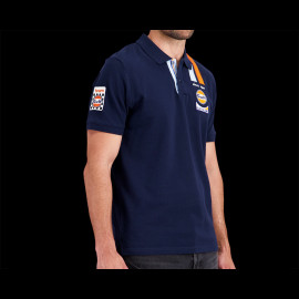 Gulf Polo-Shirt Racing Legend Navy Blue GU252POM03-100 - Men Gulf Polo-Shirt Racing Legend Navy Blue GU252POM03-100 - Men