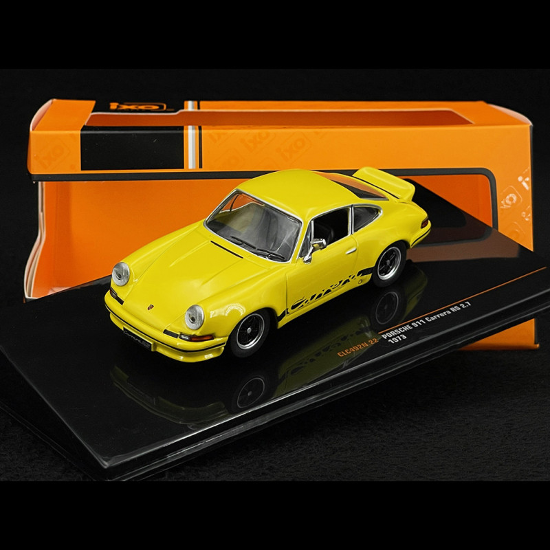 Porsche 911 Carrera RS 2.7 1973 Gelb 1/43 Ixo CLC492 Porsche 911 Carrera RS 2.7 1973 Gelb 1/43 Ixo CLC492