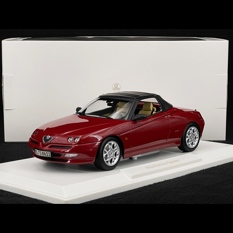 Alfa Romeo Spider 1999 Proteorot Metallic 1/18 Norev 187854 Alfa Romeo Spider 1999 Proteorot Metallic 1/18 Norev 187854