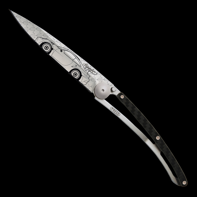 Deejo Young Timer Knife - Porsche 911 GT3 RS Inspired - RS Selection exclusive Deejo Young Timer Knife - Porsche 911 GT3 RS Inspired - RS Selection exclusive