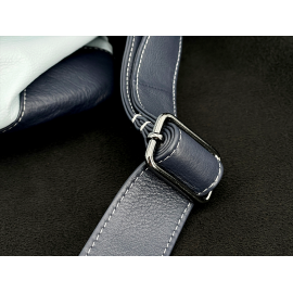 Gulf Reisetasche Racing aus Leder Hellblau GU252ACM01-125 Gulf Reisetasche Racing aus Leder Hellblau GU252ACM01-125