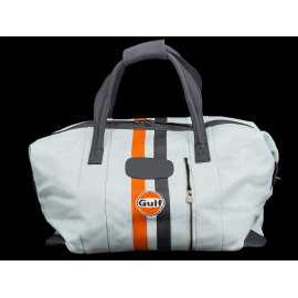 Gulf Reisetasche Racing aus Leder Hellblau GU252ACM01-125 Gulf Reisetasche Racing aus Leder Hellblau GU252ACM01-125