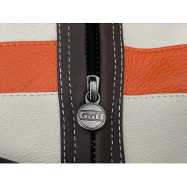 Gulf Reisetasche Racing aus Leder Hellbeige GU252ACM01-001