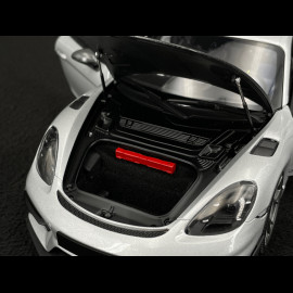 Porsche Cayman GT4 RS Pack Weissach 2024 Silver Grey Metallic 1/18 Minichamps 110062122 Porsche Cayman GT4 RS Pack Weissach 2024 Silver Grey Metallic 1/18 Minichamps 110062122