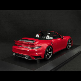 Porsche 911 Turbo S Cabriolet Type 992 2020 Carmine Red 1/18 Minichamps 155069084 Porsche 911 Turbo S Cabriolet Type 992 2020 Carmine Red 1/18 Minichamps 155069084
