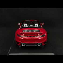 Porsche 911 Turbo S Cabriolet Type 992 2020 Carmine Red 1/18 Minichamps 155069084 Porsche 911 Turbo S Cabriolet Type 992 2020 Carmine Red 1/18 Minichamps 155069084