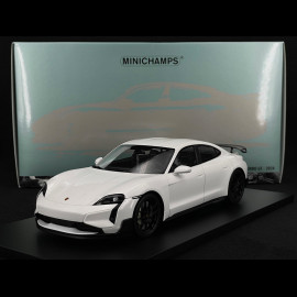 Porsche 911 Taycan Turbo GT 2024 White 1/18 Minichamps 117069404