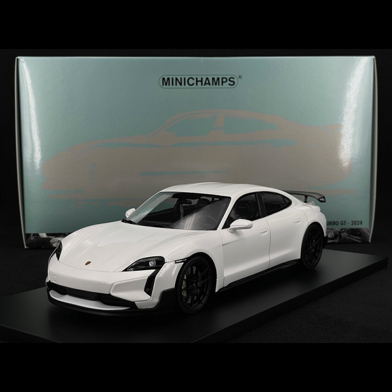 Porsche 911 Taycan Turbo GT 2024 White 1/18 Minichamps 117069404 Porsche 911 Taycan Turbo GT 2024 White 1/18 Minichamps 117069404