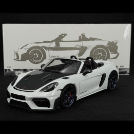 Porsche 718 Spyder RS Weissach Package 2024 White 1/18 Minichamps 110063131