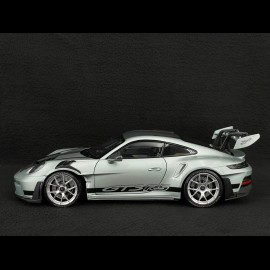 Porsche 911 GT3 RS Typ 992 Weissach Package 2024 Silbergrau 1/18 Minichamps 110062044