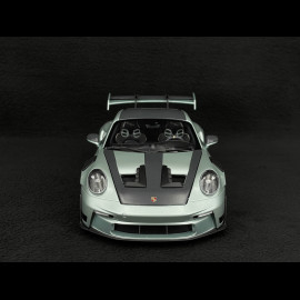 Porsche 911 GT3 RS Typ 992 Weissach Package 2024 Silbergrau 1/18 Minichamps 110062044