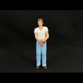 Duo Porsche 550 A Spyder n° 130 Little Bastard 1956 + James Dean Figurine 1/12 KK Scale Duo Porsche 550 A Spyder n° 130 Little Bastard 1956 + James Dean Figurine 1/12 KK Scale