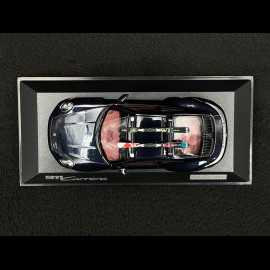Porsche 911 Carrera Coupe Type 992.2 2024 With Skis Carbon Black 1/43 Minichamps WAP0201650SSKI