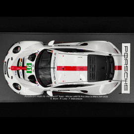 Porsche 911 RSR-19 Type 991 n° 91 Winner 24h Le Mans 2022 1/18 Spark 18S818