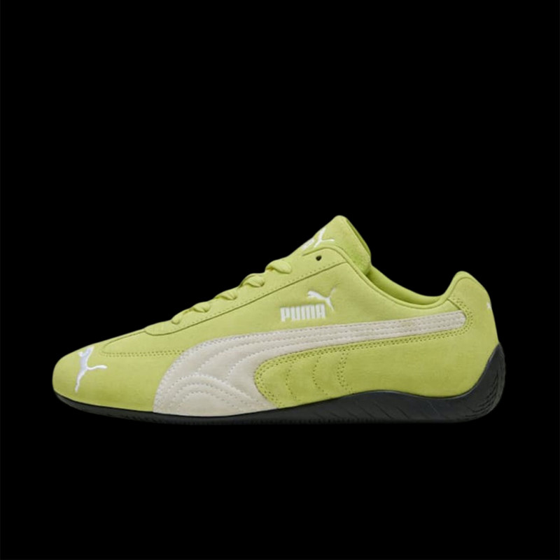 Speedcat Schuhe Puma Sport Sneaker Gelber Alarm / Weiß 398846-26