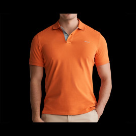 Gant Polo Shirt Contrast Pumpkin Orange - Men 2062026-860