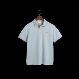 Gant Polo Contrast Hellblau - Herren 2062026-402