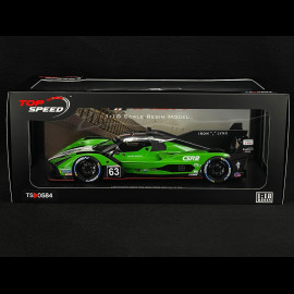 Lamborghini SC63 n° 63 7. 12h Sebring 2024 1/18 Top Speed TS0584