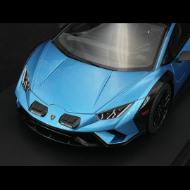 Lamborghini Huracan Sterrato 2024 Blue Aegir 1/18 Top Speed TS0609