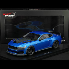 Ford Mustang Dark Horse 2024 Grabber Blue 1/18 Top Speed TS0552