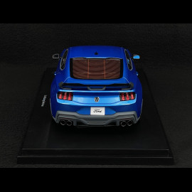 Ford Mustang Dark Horse 2024 Grabber Blue 1/18 Top Speed TS0552
