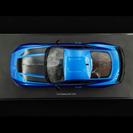 Ford Mustang Dark Horse 2024 Grabber Blue 1/18 Top Speed TS0552
