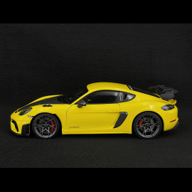 Porsche 718 Cayman GT4 RS 2024 Weissach Package Racing Yellow 1/18 Minichamps 110062124