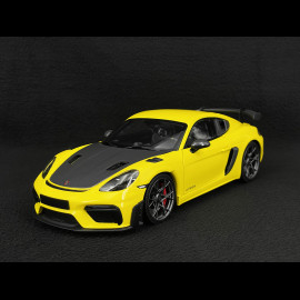 Porsche 718 Cayman GT4 RS 2024 Weissach Package Renngelb 1/18 Minichamps 110062124
