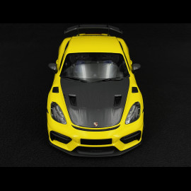 Porsche 718 Cayman GT4 RS 2024 Weissach Package Renngelb 1/18 Minichamps 110062124