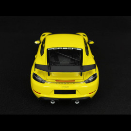 Porsche 718 Cayman GT4 RS 2024 Weissach Package Racing Yellow 1/18 Minichamps 110062124