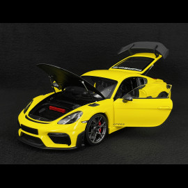 Porsche 718 Cayman GT4 RS 2024 Weissach Package Racing Yellow 1/18 Minichamps 110062124