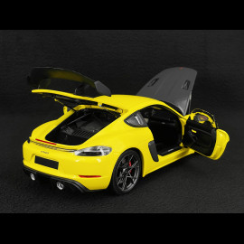 Porsche 718 Cayman GT4 RS 2024 Weissach Package Racing Yellow 1/18 Minichamps 110062124