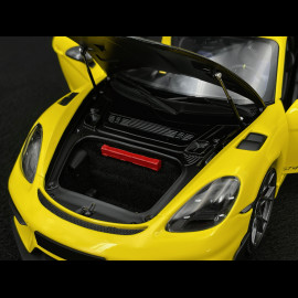 Porsche 718 Cayman GT4 RS 2024 Weissach Package Racing Yellow 1/18 Minichamps 110062124