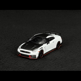 Nissan GT-R R35 Nismo 2024 Brillante weiße Perle 1/64 Mini GT MGT01045-L