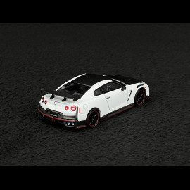 Nissan GT-R R35 Nismo 2024 Brillante weiße Perle 1/64 Mini GT MGT01045-L