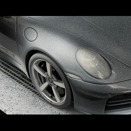 Porsche 911 Carrera S Type 992.2 2024 Black with Porsche Skis 1/18 Spark WAP0210230T911