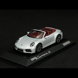 Porsche 911 Carrera S Cabriolet Typ 992.2 2024 GT Silber Metallic 1/43 Minichamps WAP0200220T911