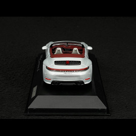 Porsche 911 Carrera S Cabriolet Type 992.2 2024 GT Silver Metallic 1/43 Minichamps WAP0200220T911