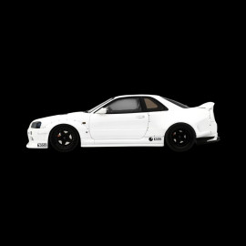 Nissan Skyline GT-R R34 KRC Body Kit 2024 Pearl White QX1 1/18 Ottomobile OT1135