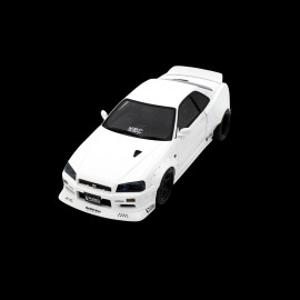 Nissan Skyline GT-R R34 KRC Body Kit 2024 Pearl White QX1 1/18 Ottomobile OT1135