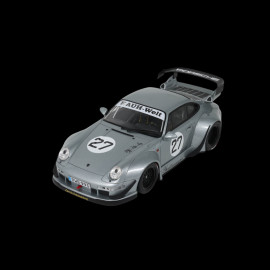 Porsche 911 RWB Typ 993 Liberty Walk n° 27 Yuiitsumuni 2024 Silver 1/18 GT Spirit GT522