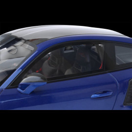 Porsche 911 GT3 RS Type 991.2 2018 Weissach Package Gentian Blue 1/18 GT Spirit GT526 Porsche 911 GT3 RS Type 991.2 2018 Weissach Package Gentian Blue 1/18 GT Spirit GT526