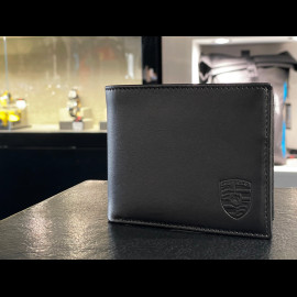 Wallet Porsche Men's Card Holder Black Leather WAP0300200TGBH