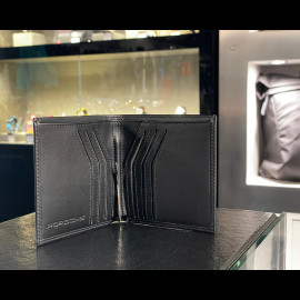 Wallet Porsche Card Holder With Clip Black Leather WAP0300300TKEG